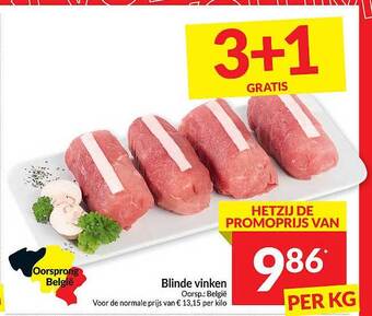 Intermarché Blinde vinken aanbieding