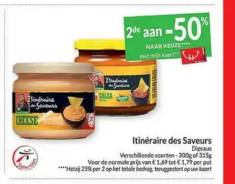 Intermarché Itinéraire des saveurs dipsaus aanbieding