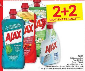 Intermarché Ajax huishoudreiniger aanbieding