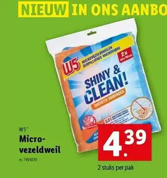 Lidl W5 microvezeldweil aanbieding
