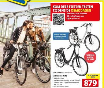 Lidl Colorado elektrische fiets aanbieding