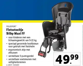 Lidl Fietsstoeltje bilby maxi ff aanbieding