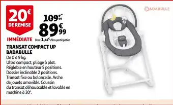 Badabulle transat compact up