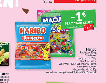Intermarché Haribo aanbieding
