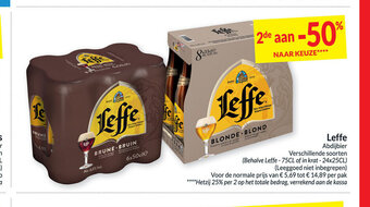Intermarché Leffe Abdijbier aanbieding