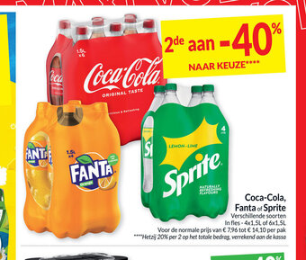 Intermarché Coca-Cola, Fanta of Sprite aanbieding