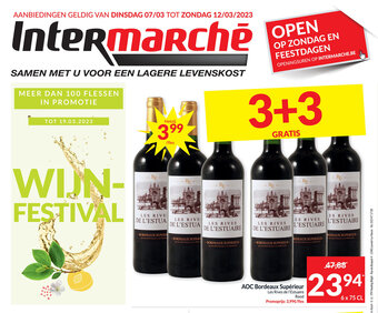 Intermarché AOC Bordeaux Superieur aanbieding