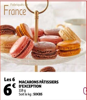 Macarons patissiers d'exception 118G