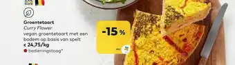 Bio Planet Groentetaart curry flower aanbieding