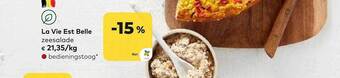 Bio Planet La vie est belle zeesalade aanbieding