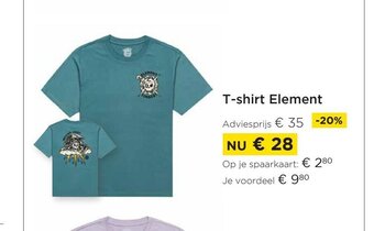 T-shirt Element