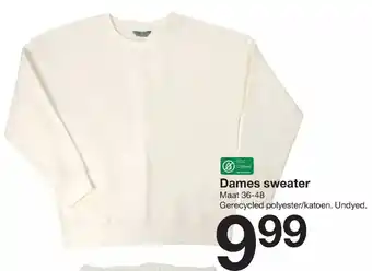Zeeman Dames sweater 36-48 aanbieding