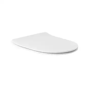 Sawiday Qeramiq fortune slim toiletzitting met softclose en quickrelease mat wit aanbieding