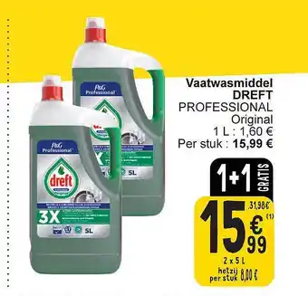Cora Vaatwasmiddel dreft aanbieding
