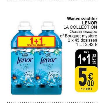 Cora Wasverzachter lenor aanbieding