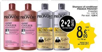 Cora Shampoo of conditioner franck provost aanbieding