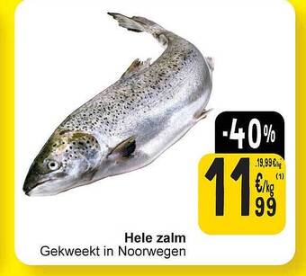 Cora Hele zalm aanbieding