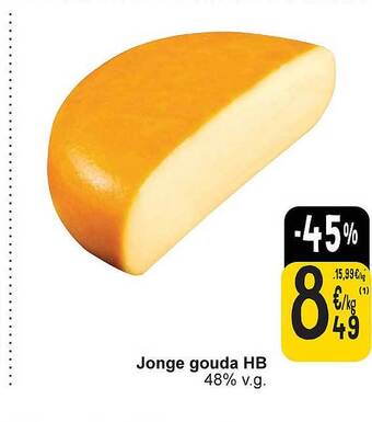 Cora Jonge gouda hb aanbieding
