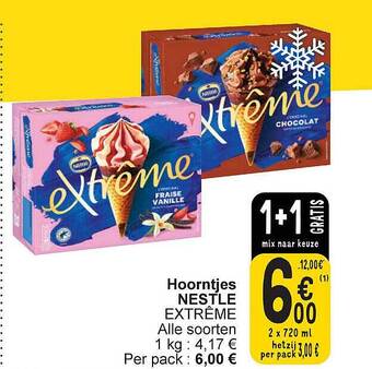 Cora Hoorntjes nestle aanbieding