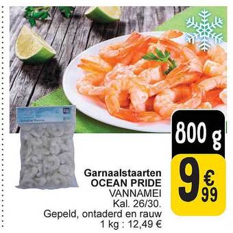Cora Garnaalstaarten ocean pride aanbieding