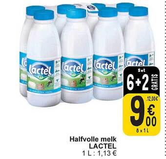 Cora Halfvolle melk lactel aanbieding