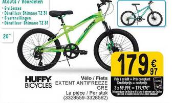 Cora Hufy bicycles fiets aanbieding