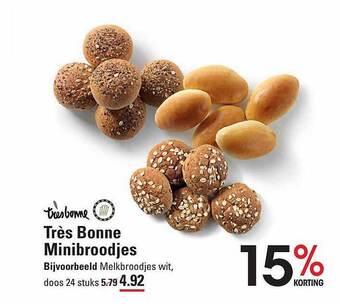 Sligro Très bonne minibroodjes aanbieding