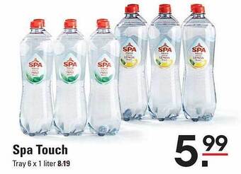 Sligro Spa touch aanbieding