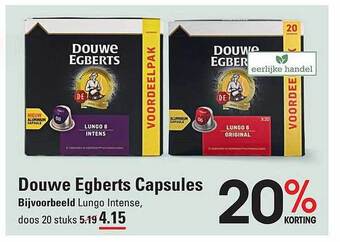 Sligro Douwe egberts capsules aanbieding