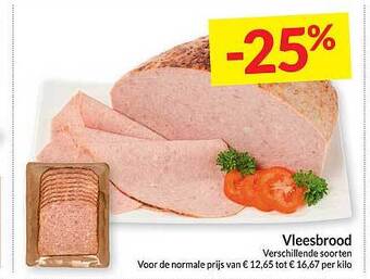 Intermarché Vleesbrood aanbieding
