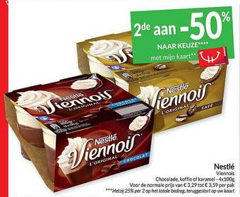 Intermarché Nestlé viennois aanbieding