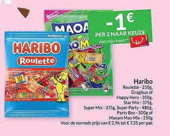 Intermarché Haribo aanbieding