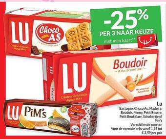 Intermarché Lu aanbieding