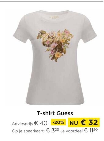 Molecule T-shirt Guess aanbieding