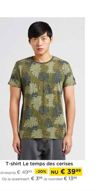 Molecule T-shirt Le temps des cerises aanbieding