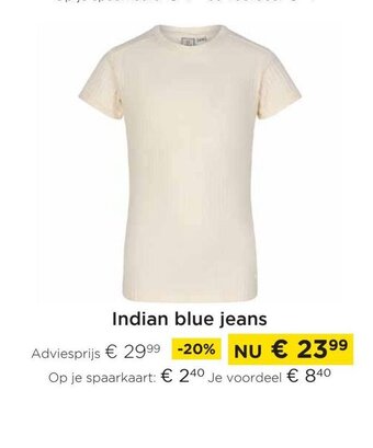 Molecule Indian blue jeans aanbieding