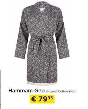 Hammam Geo Organic Cotton short