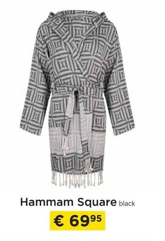 Molecule Hammam Square black aanbieding