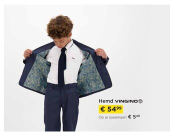 Molecule Hemd Vingino aanbieding
