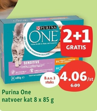 Purina one natvoer kat 8 x 85 g