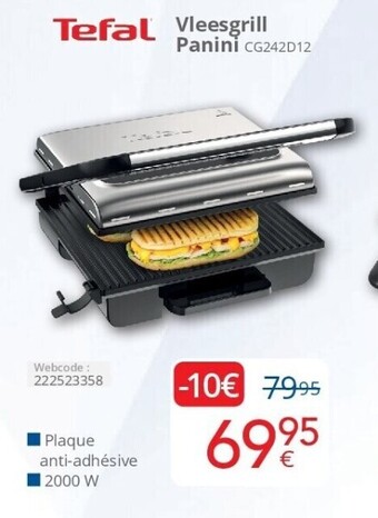 Vleesgrill panini