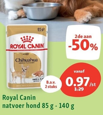 Maxi Zoo Royal canin natvoer hond 85 g - 140 g aanbieding