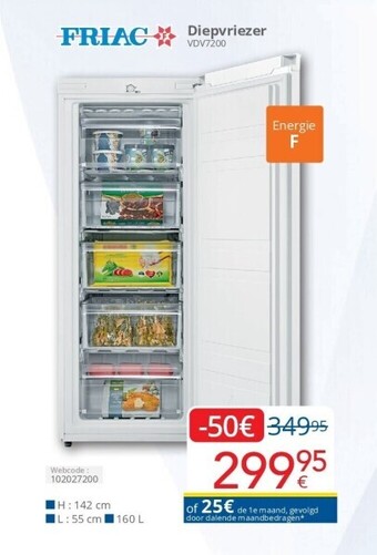 Eldi Diepvriezer aanbieding