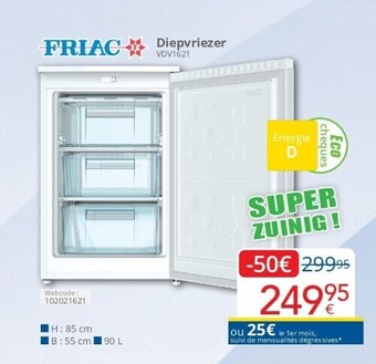Eldi Diepvriezer aanbieding