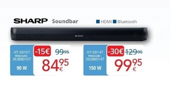 Eldi Soundbar aanbieding
