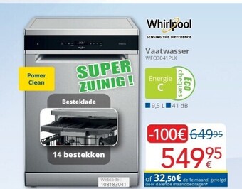 Eldi Vaatwasser aanbieding