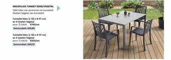 Grosfillex tuinset eden-vegetal