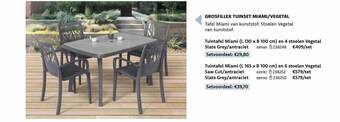 Grosfillex tuinset miami-vegetal