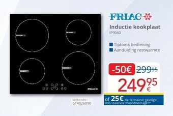 Eldi Inductie kookplaat aanbieding