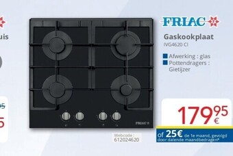 Eldi Gaskookplaat aanbieding